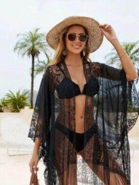 Ladies Lace Shawl or cover 10.00 One size fits most